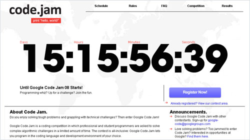 Feeling smart? Try Google's Code Jam